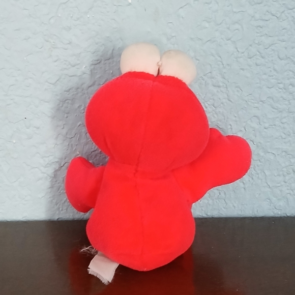 tickle me Elmo beanie plush sesame street - Picture 2 of 4